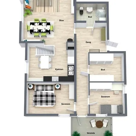 Spacious In The Center * Porsgrunn